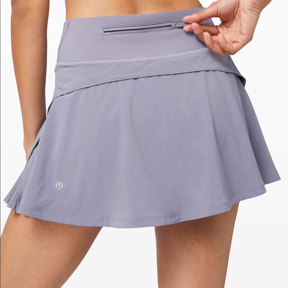 Lululemon Play off the Pleats Skirt - Peri Purple